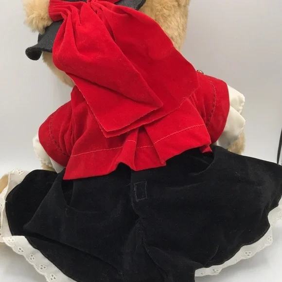 Lady Sterling vintage articulated plush bear - Picture 5 of 6